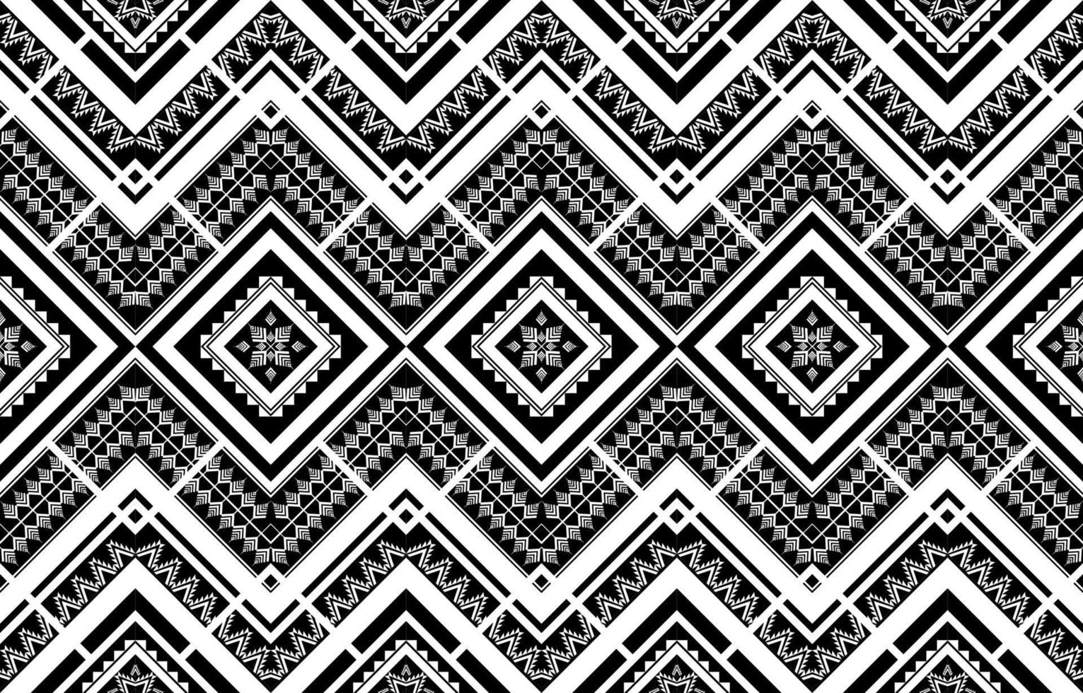 Geometric ethnic pattern traditional. Seamless vector. Design for background,carpet,wallpaper,clothing,wrapping,Batik,fabric, illustration,embroidery. vector