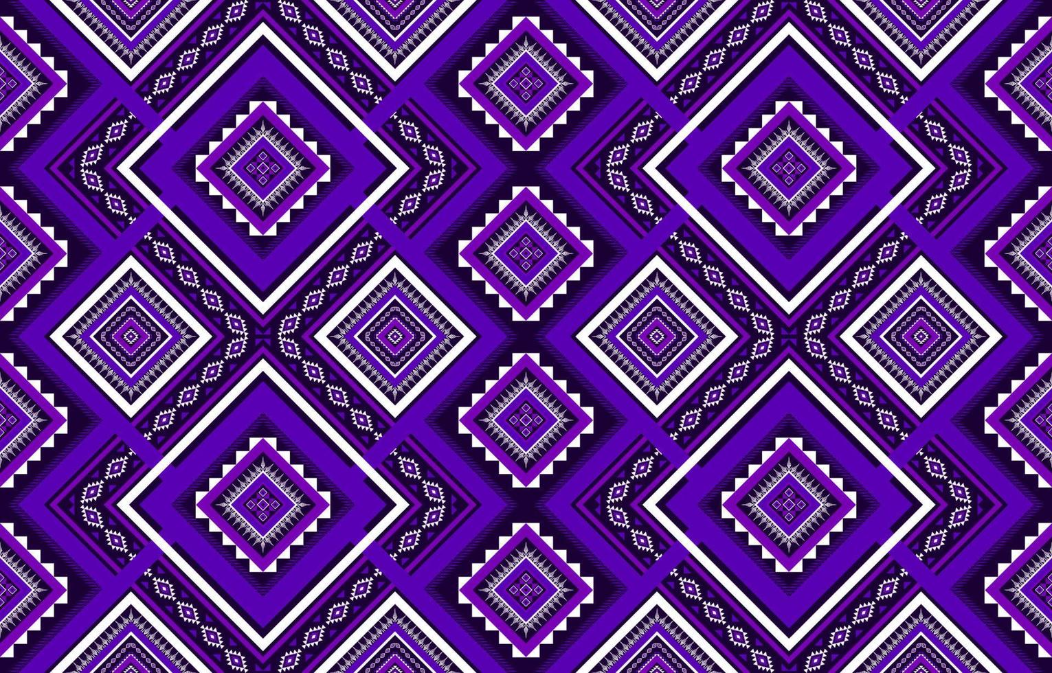 Geometric ethnic seamless pattern. Traditional tribal style. Decorations purple Design for background,illustration,texture,fabric,wallpaper,clothing,carpet,batik,embroidery vector