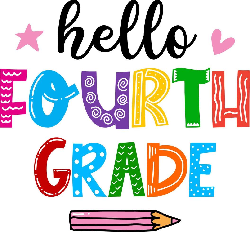 4th Grade Clipart