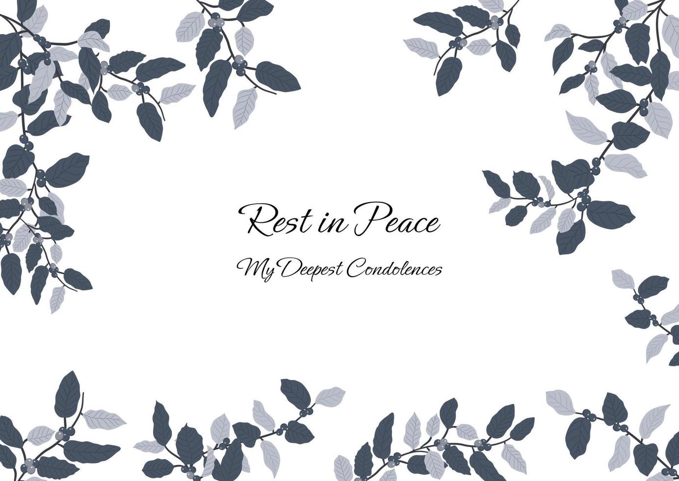 collection of foliage and floral crown vector on white background