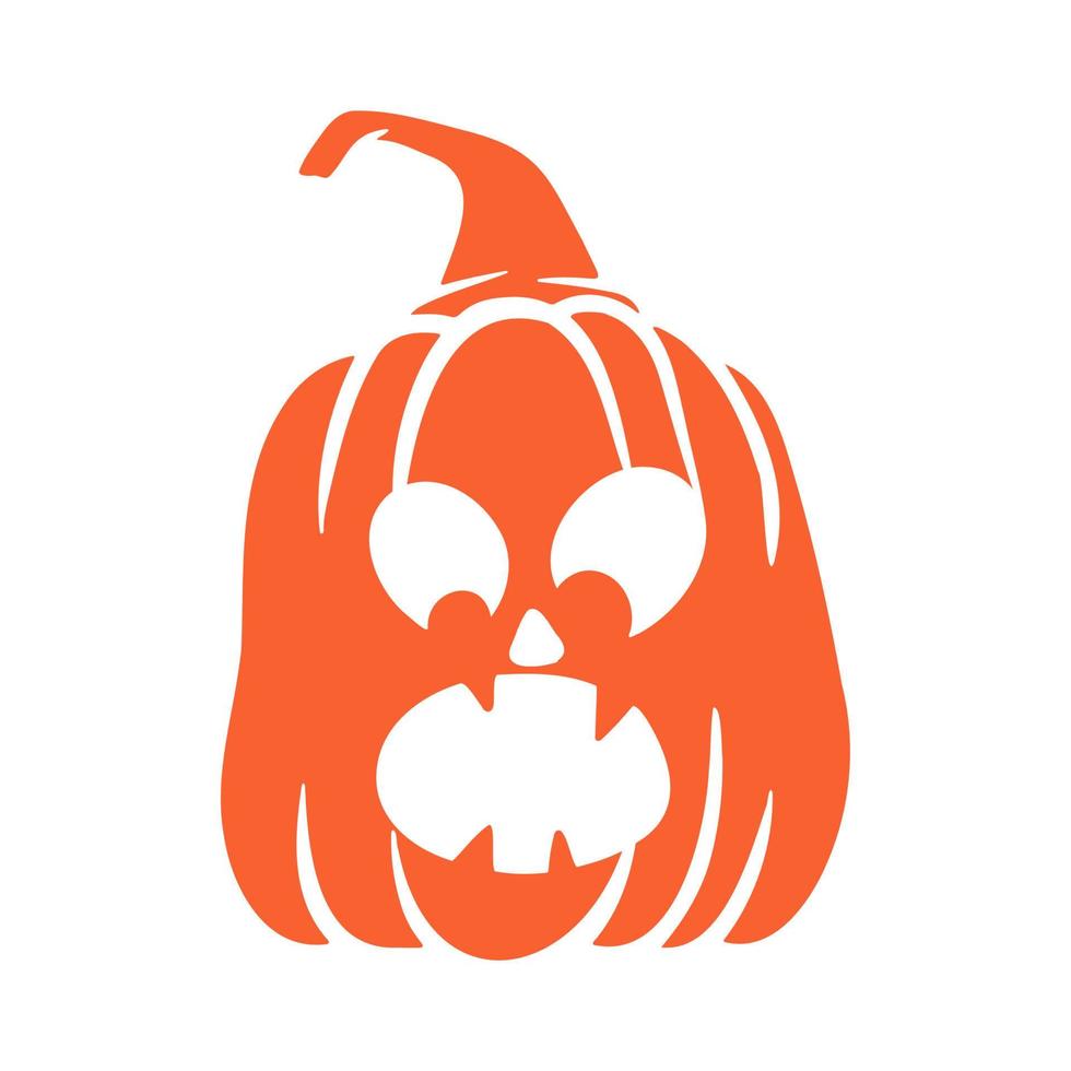 halloween pumpkins Jack O Lanterns faces. pumpkin icon. Scary Halloween pumpkin. vector