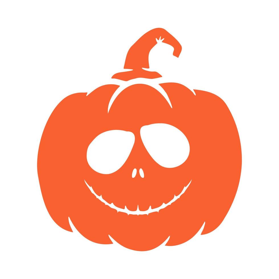 calabazas de halloween jack o caras de linternas. icono de calabaza. calabaza de halloween de miedo. vector