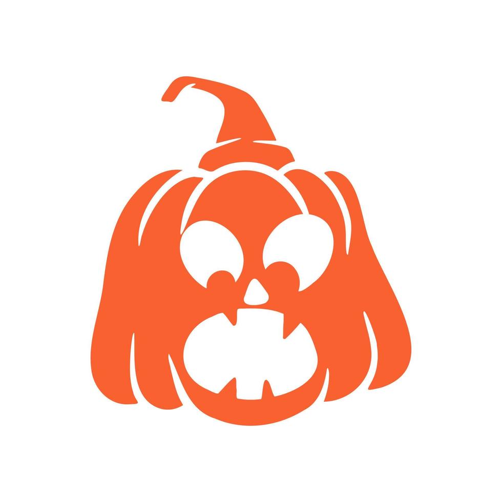 halloween pumpkins Jack O Lanterns faces. pumpkin icon. Scary Halloween pumpkin. vector