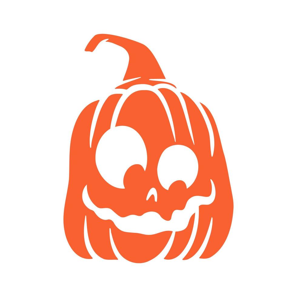 calabazas de halloween jack o caras de linternas. icono de calabaza. calabaza de halloween de miedo. vector