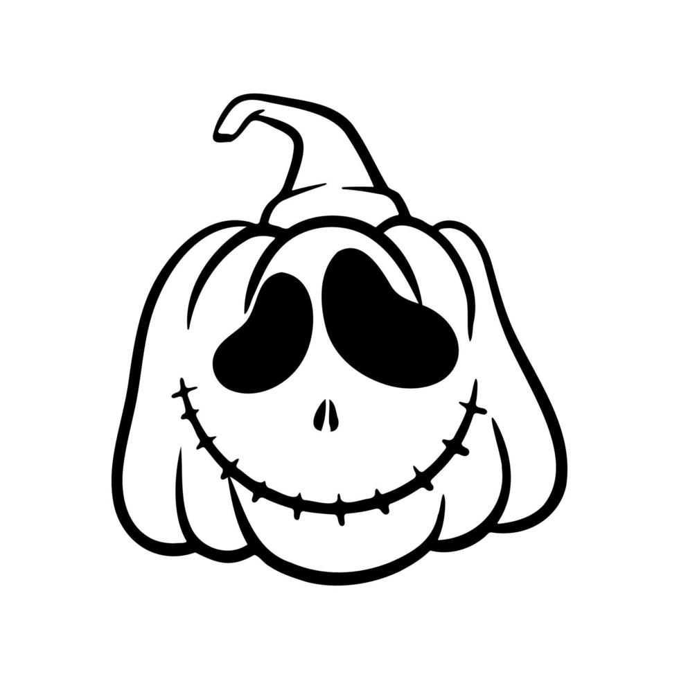 halloween pumpkins Jack O Lanterns faces. pumpkin icon. Scary Halloween pumpkin. vector