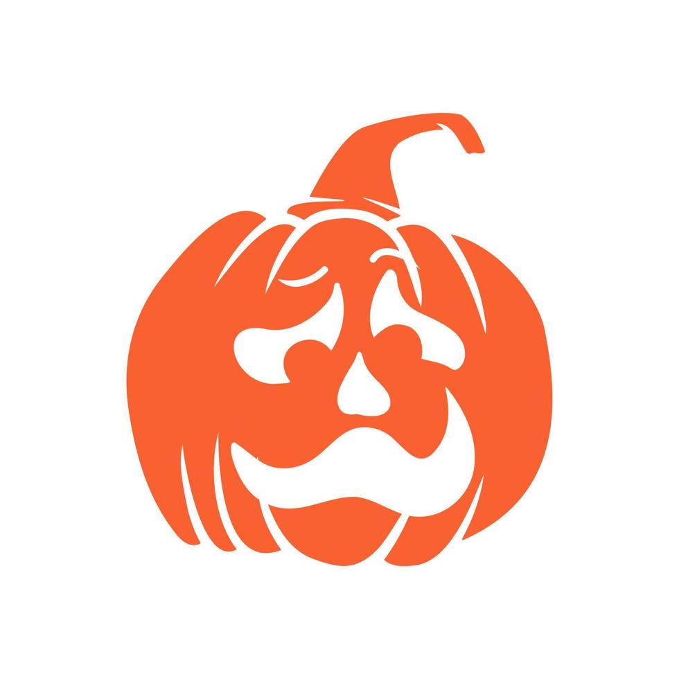 halloween pumpkins Jack O Lanterns faces. pumpkin icon. Scary Halloween pumpkin. vector