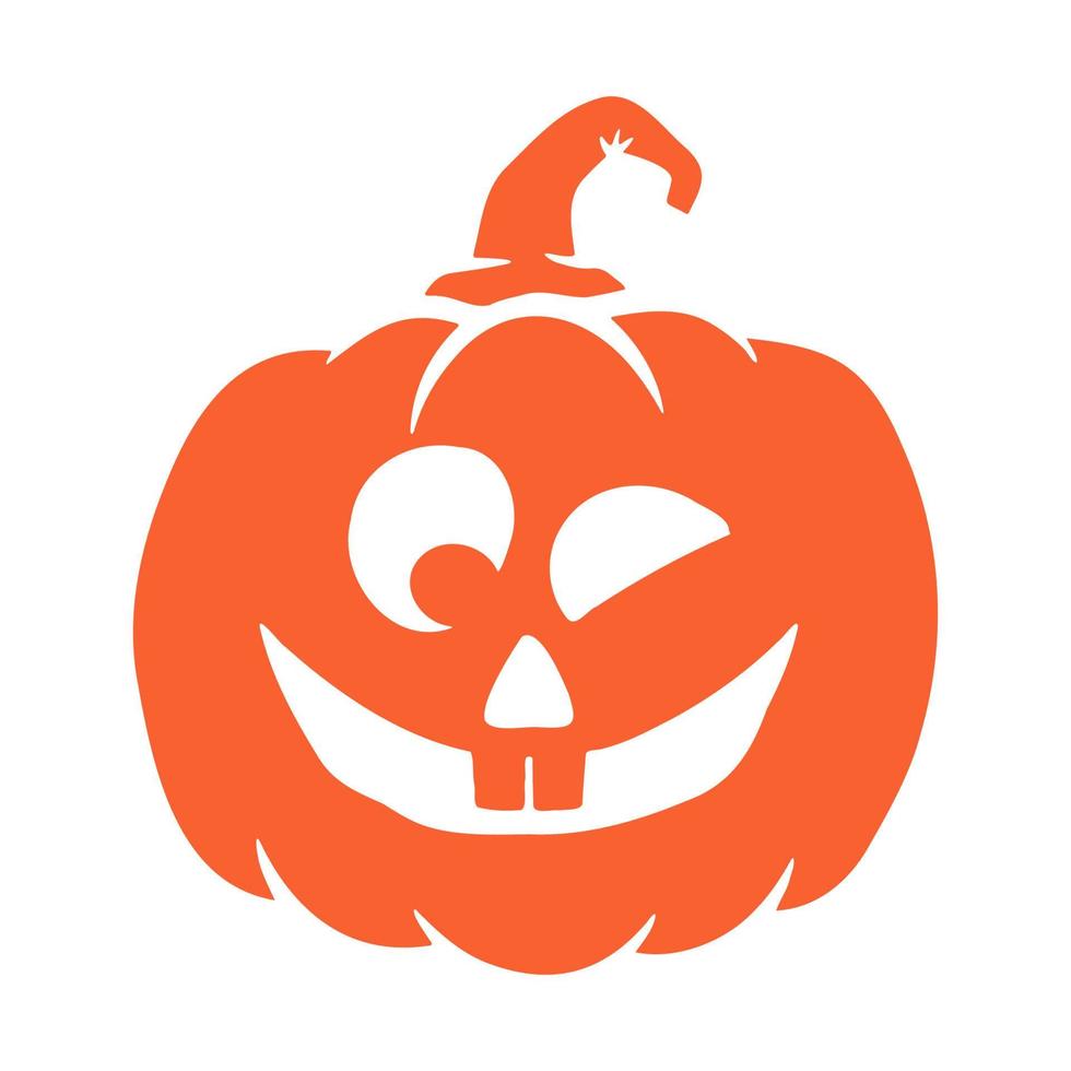 calabazas de halloween jack o caras de linternas. icono de calabaza. calabaza de halloween de miedo. vector