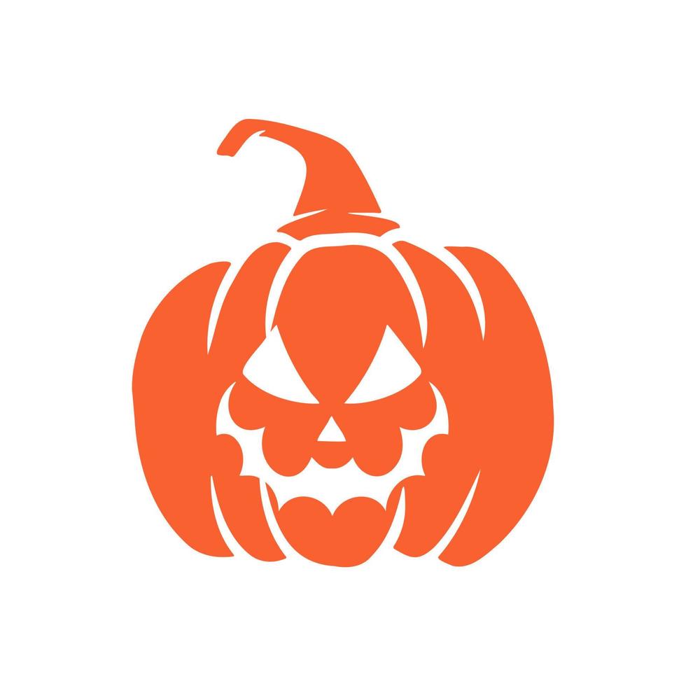 halloween pumpkins Jack O Lanterns faces. pumpkin icon. Scary Halloween pumpkin. vector