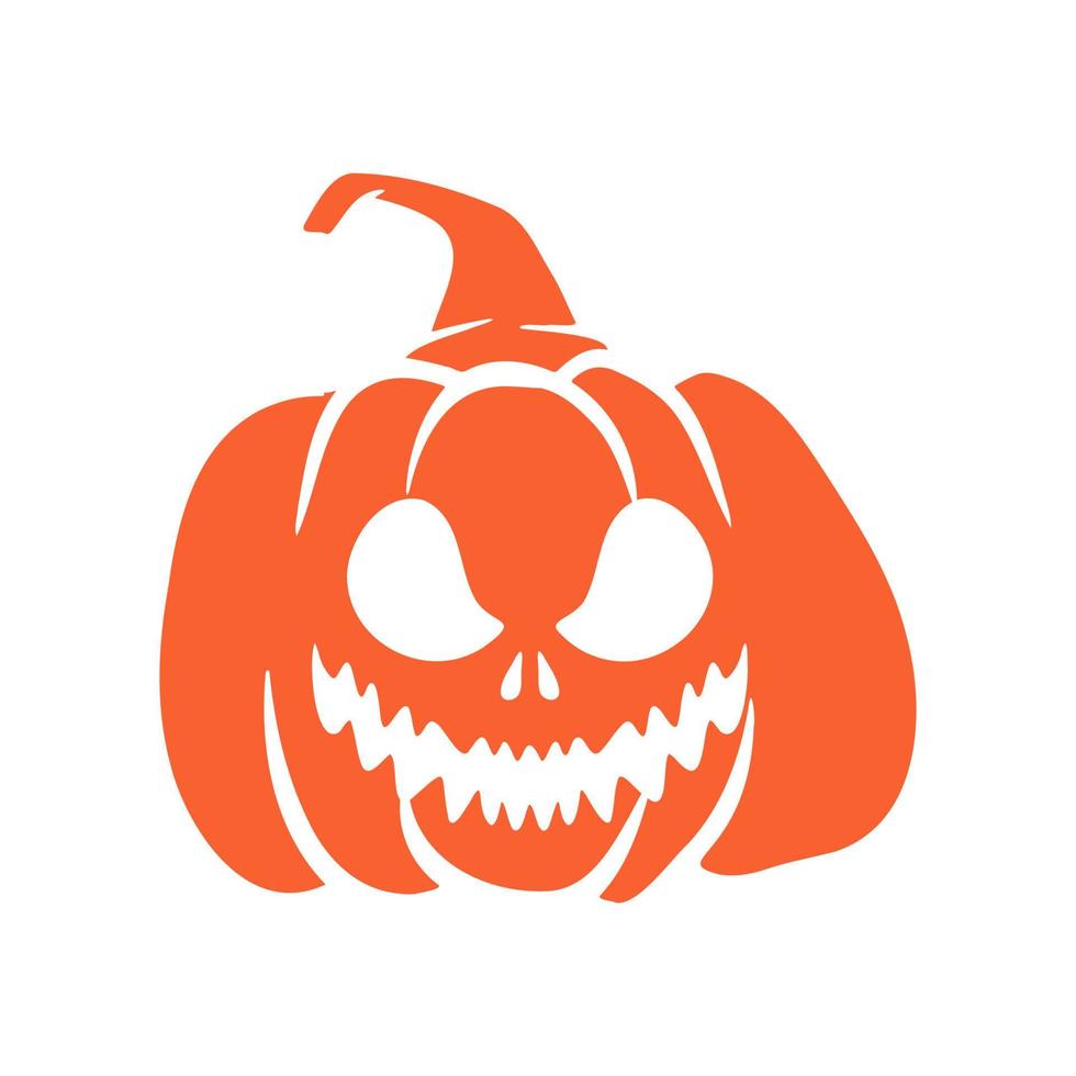 halloween pumpkins Jack O Lanterns faces. pumpkin icon. Scary Halloween pumpkin. vector