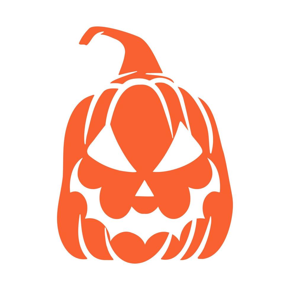 halloween pumpkins Jack O Lanterns faces. pumpkin icon. Scary Halloween pumpkin. vector