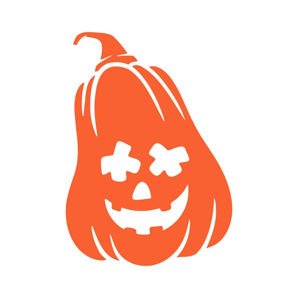 halloween pumpkins Jack O Lanterns faces. pumpkin icon. Scary Halloween pumpkin. vector