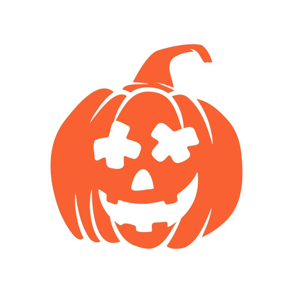 halloween pumpkins Jack O Lanterns faces. pumpkin icon. Scary Halloween pumpkin. vector