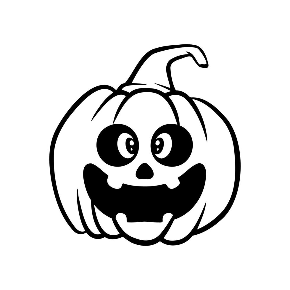 halloween pumpkins Jack O Lanterns faces. pumpkin icon. Scary Halloween pumpkin. vector