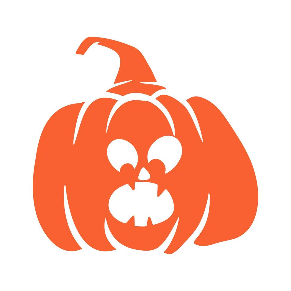 halloween pumpkins Jack O Lanterns faces. pumpkin icon. Scary Halloween pumpkin. vector