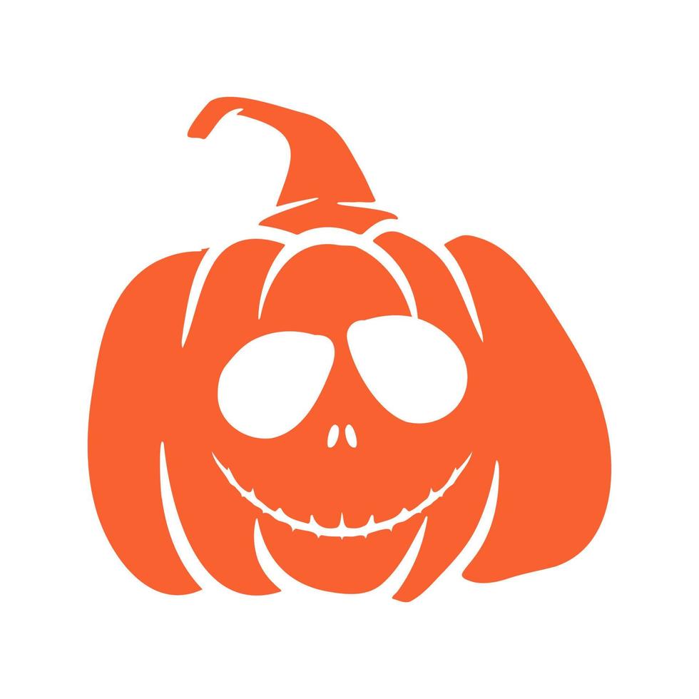 halloween pumpkins Jack O Lanterns faces. pumpkin icon. Scary Halloween pumpkin. vector