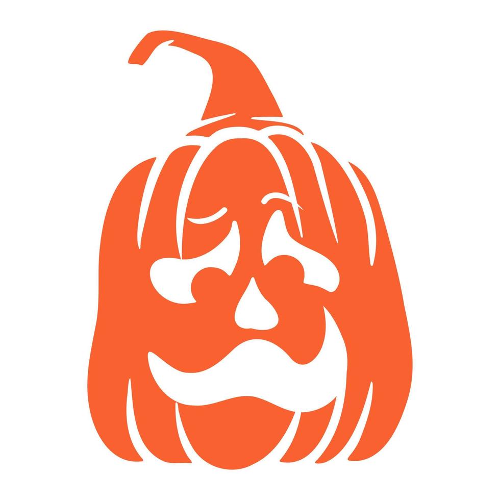 halloween pumpkins Jack O Lanterns faces. pumpkin icon. Scary Halloween pumpkin. vector