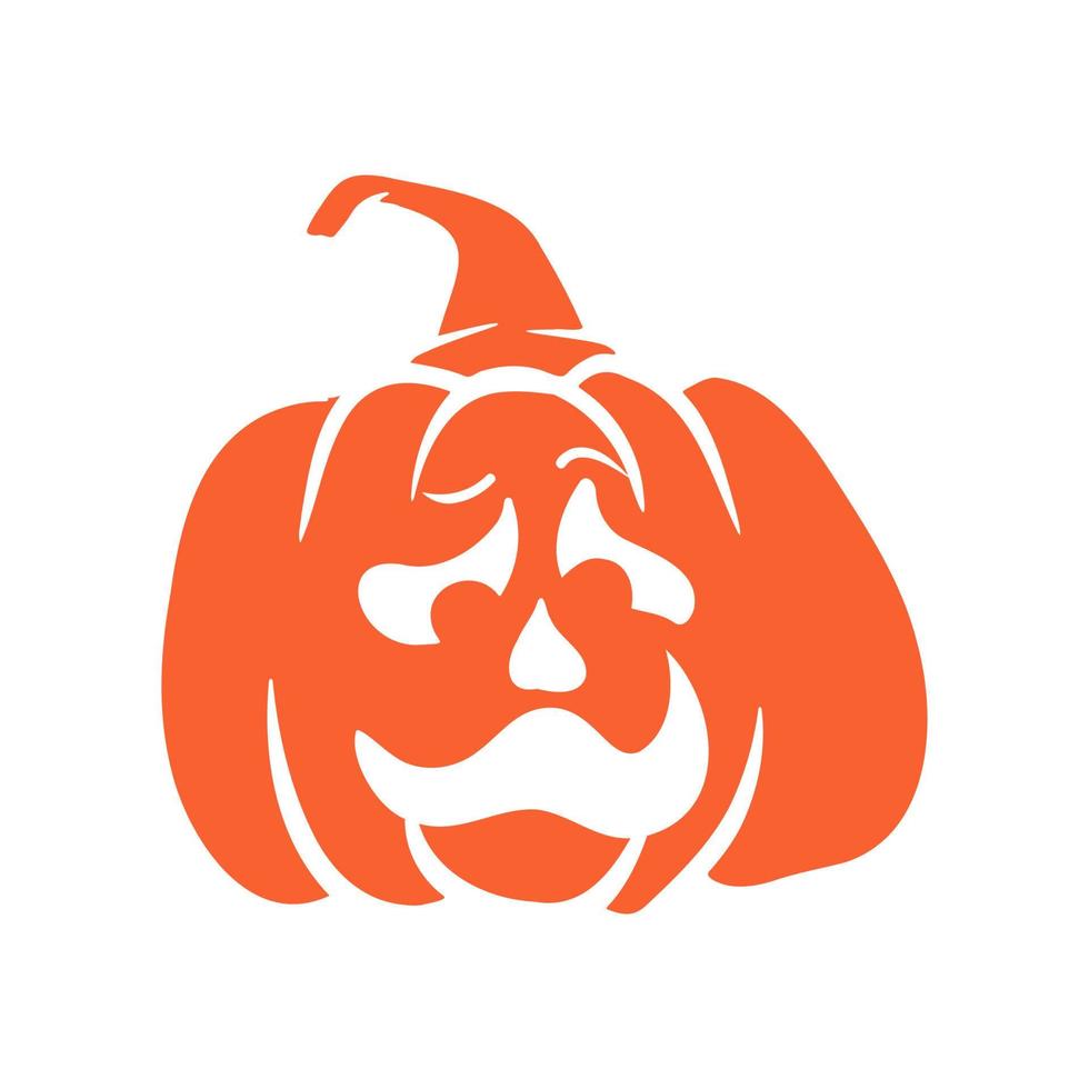 halloween pumpkins Jack O Lanterns faces. pumpkin icon. Scary Halloween pumpkin. vector