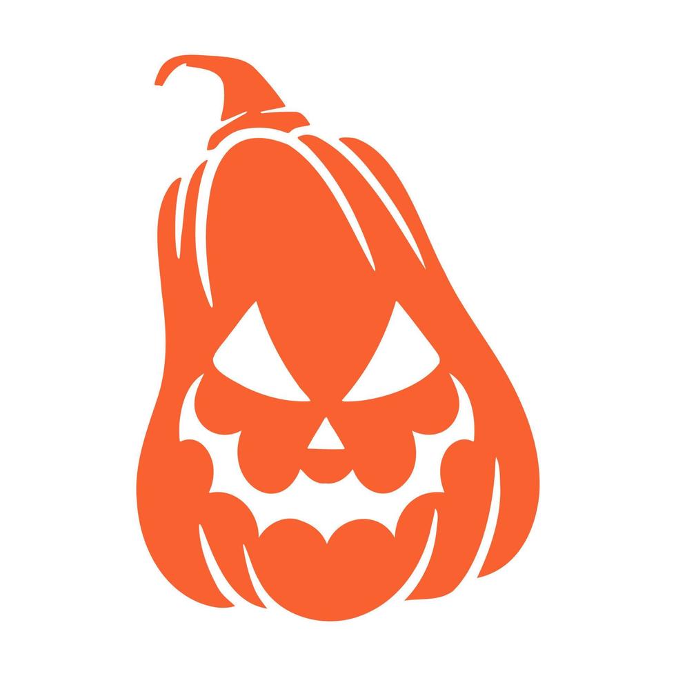 halloween pumpkins Jack O Lanterns faces. pumpkin icon. Scary Halloween pumpkin. vector