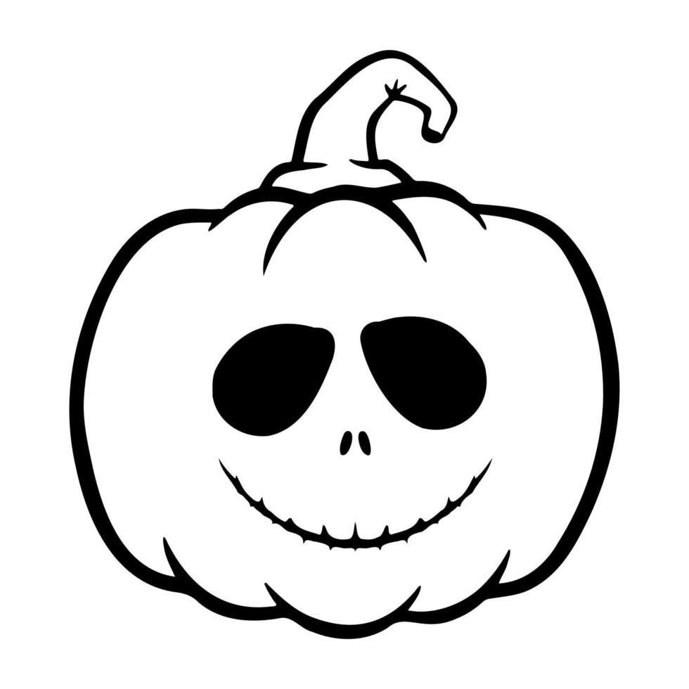 halloween pumpkins Jack O Lanterns faces. pumpkin icon. Scary Halloween pumpkin. vector