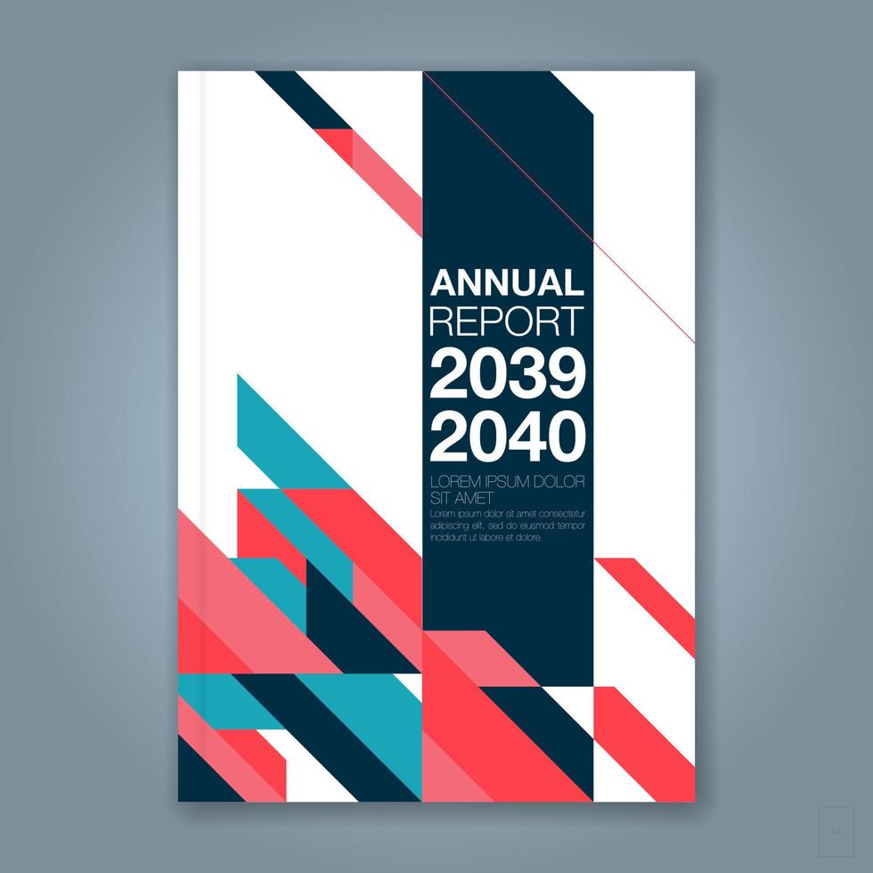 minimal geometric shapes design background for business annual report book cover brochure flyer poster vector