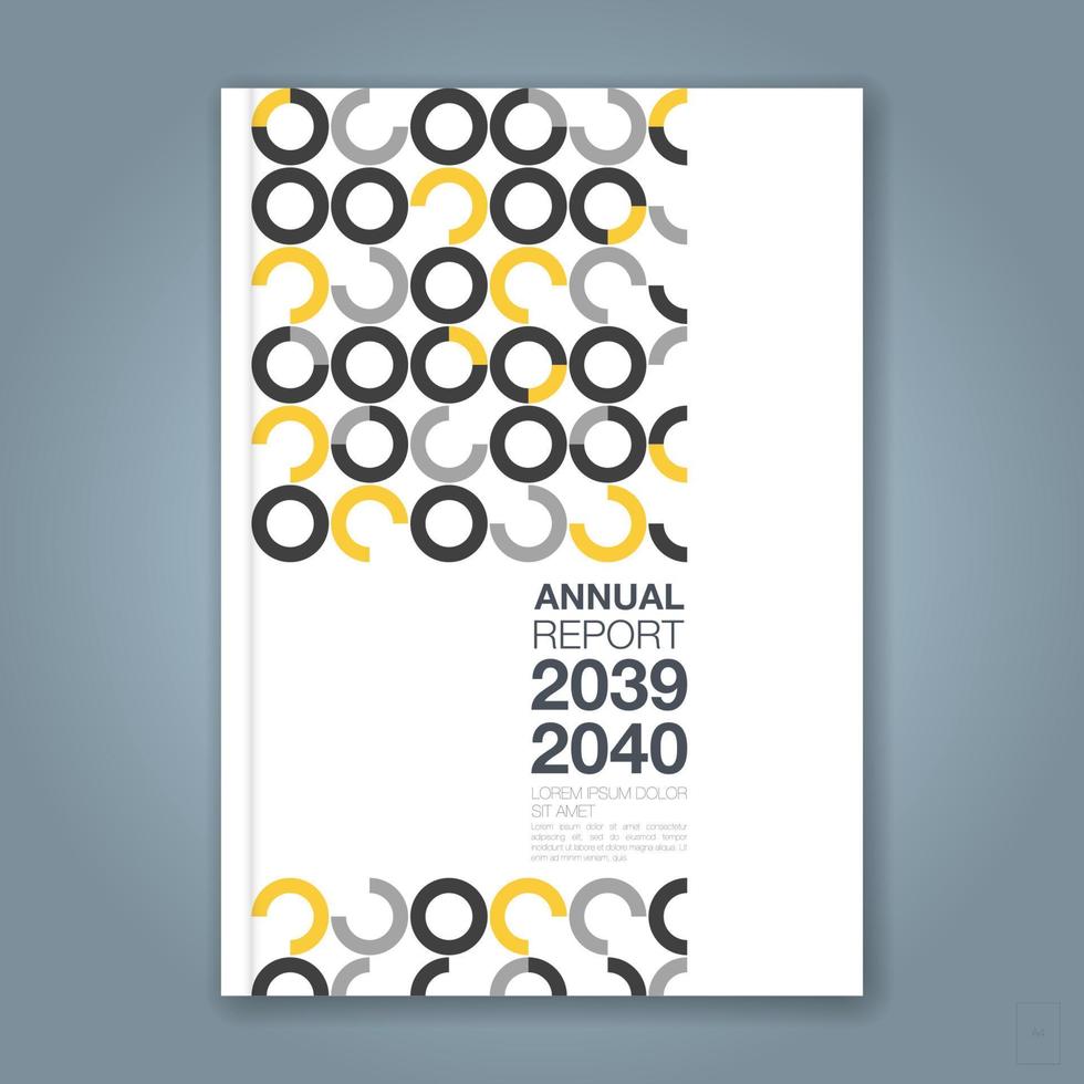 minimal geometric shapes design background for business annual report book cover brochure flyer poster vector