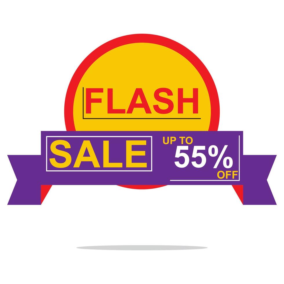 Sale banner template design modern. vector