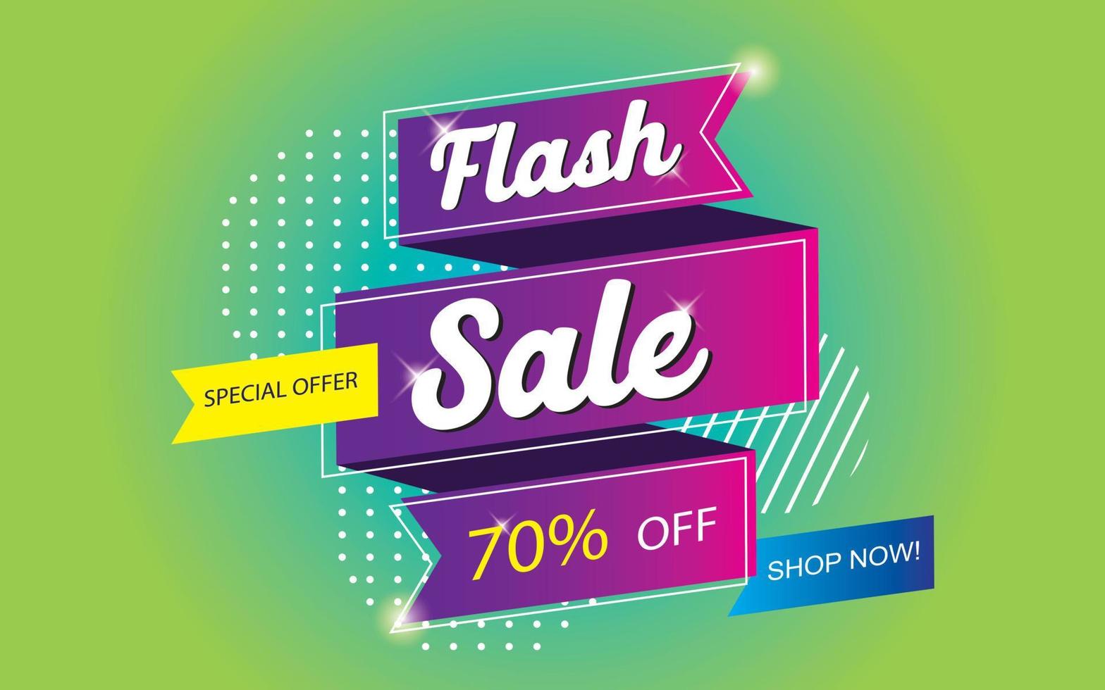 Sale banner template design  Super Sale end of season special offer banner. vector