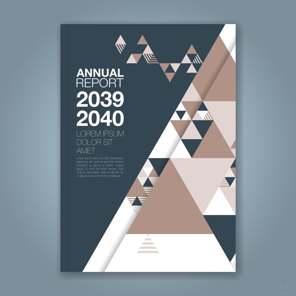 minimal geometric shapes design background for business annual report book cover brochure flyer poster vector