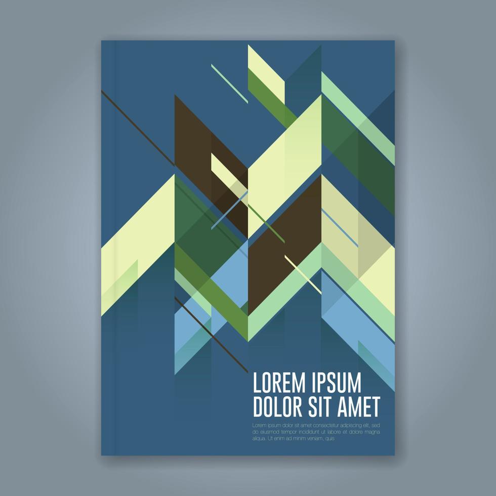 minimal geometric shapes design background for business annual report book cover brochure flyer poster vector