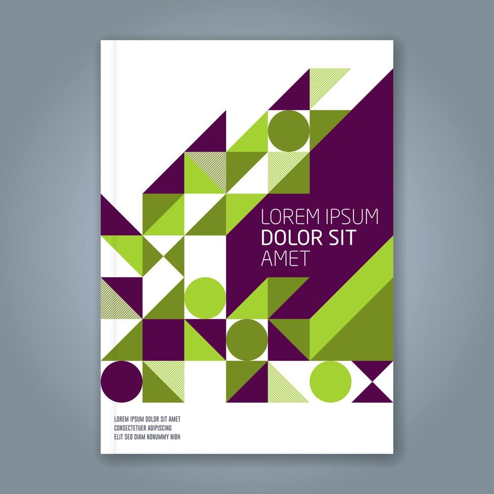 minimal geometric shapes design background for business annual report book cover brochure flyer poster vector