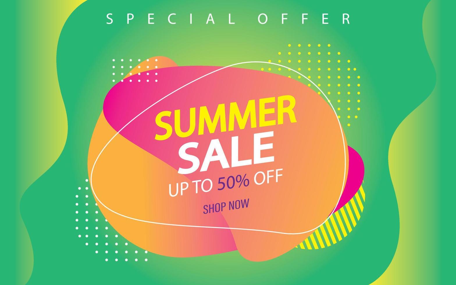 Sale banner template design  Super Sale end of season special offer banner. vector