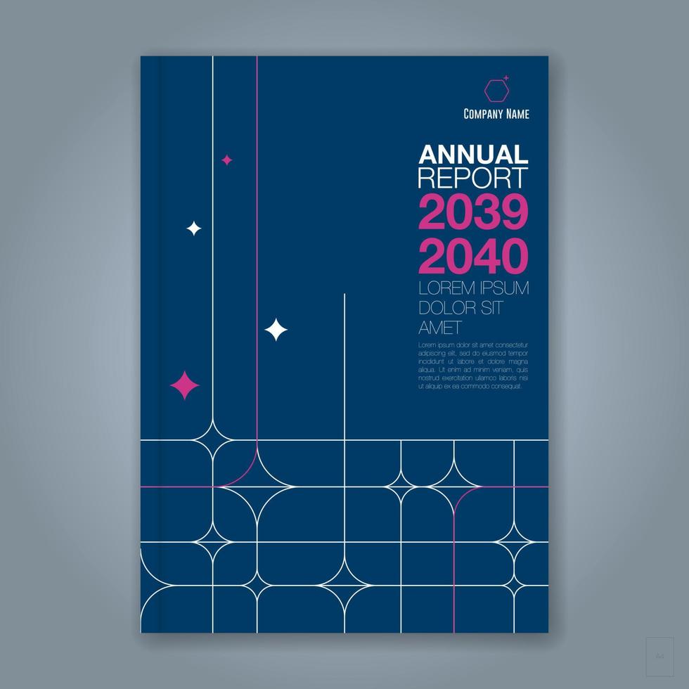 minimal geometric shapes design background for business annual report book cover brochure flyer poster vector