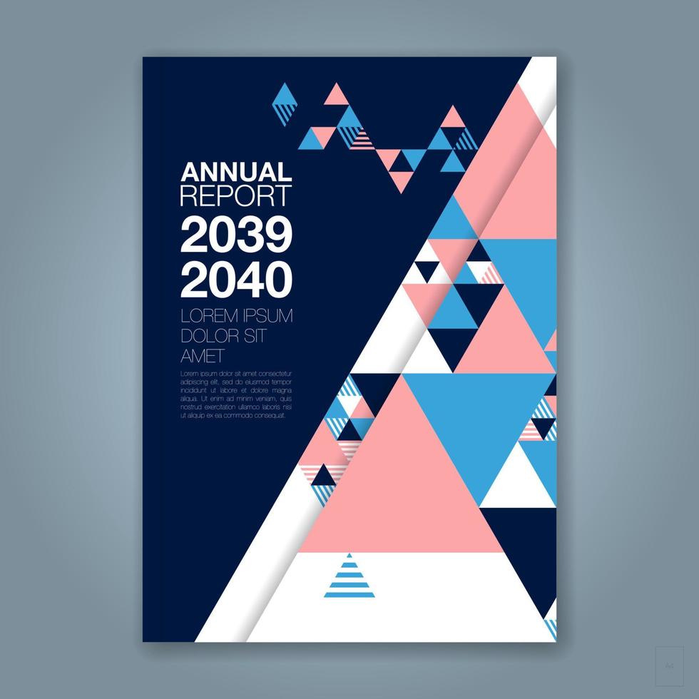 minimal geometric shapes design background for business annual report book cover brochure flyer poster vector