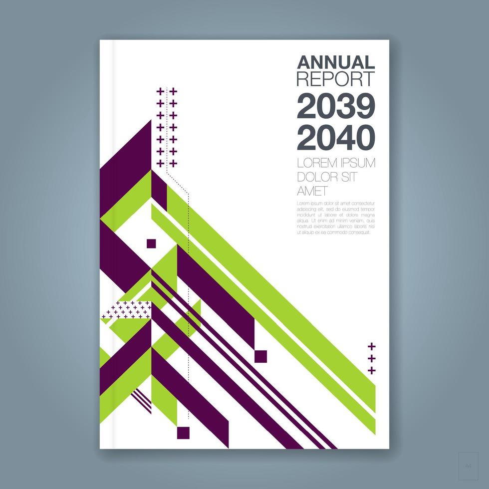 minimal geometric shapes design background for business annual report book cover brochure flyer poster vector