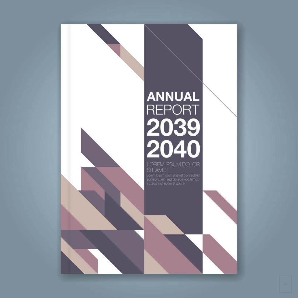 minimal geometric shapes design background for business annual report book cover brochure flyer poster vector
