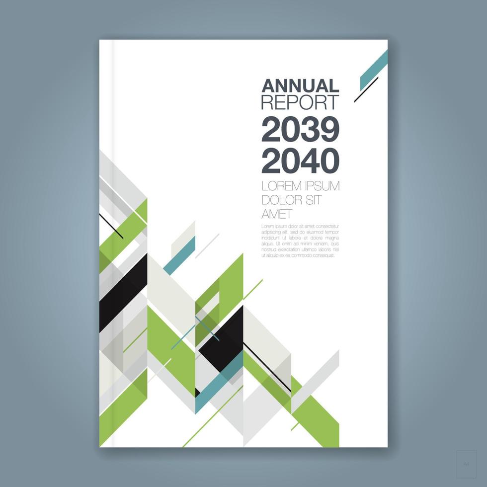 fondo de diseño de formas geométricas mínimas para informe anual de negocios portada de libro folleto folleto cartel vector