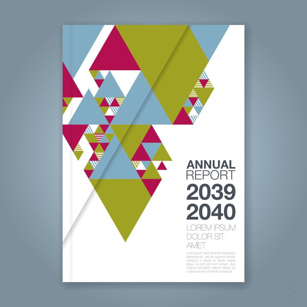 minimal geometric shapes design background for business annual report book cover brochure flyer poster vector