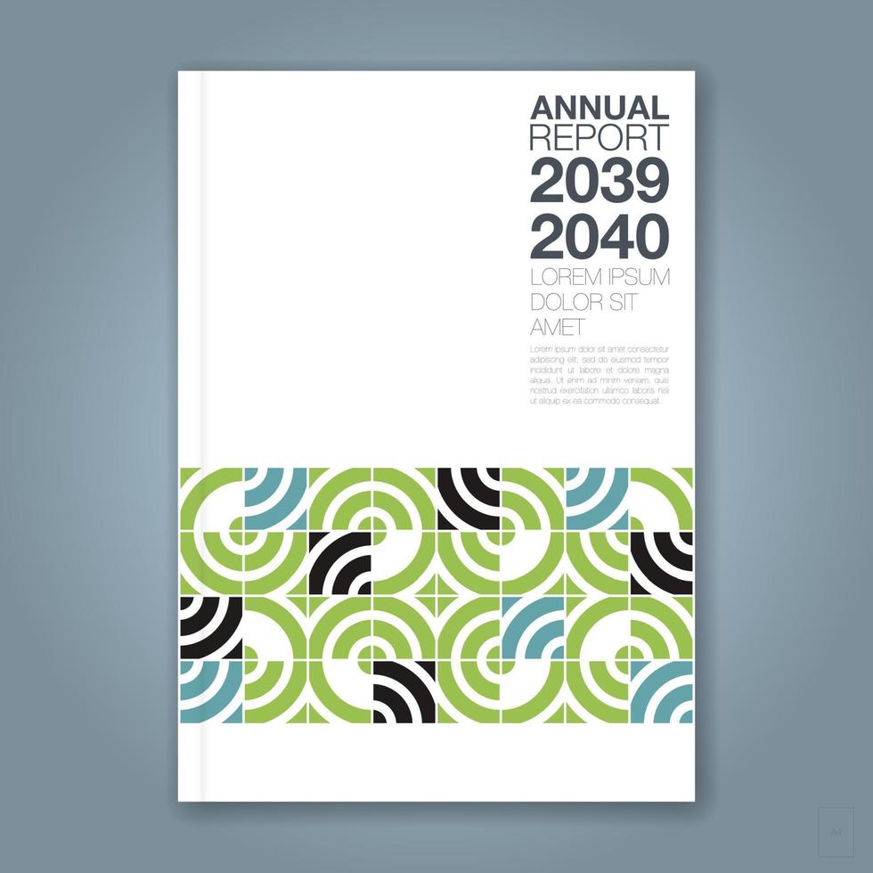 minimal geometric shapes design background for business annual report book cover brochure flyer poster vector