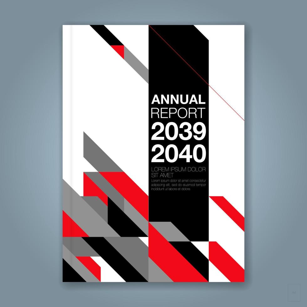 minimal geometric shapes design background for business annual report book cover brochure flyer poster vector