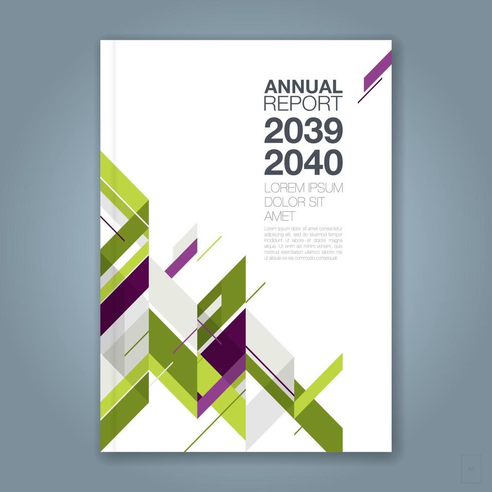 fondo de diseño de formas geométricas mínimas para informe anual de negocios portada de libro folleto folleto cartel vector