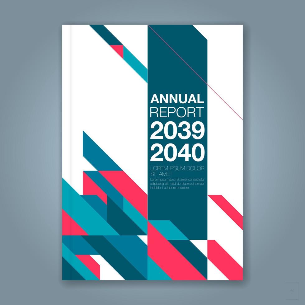 minimal geometric shapes design background for business annual report book cover brochure flyer poster vector