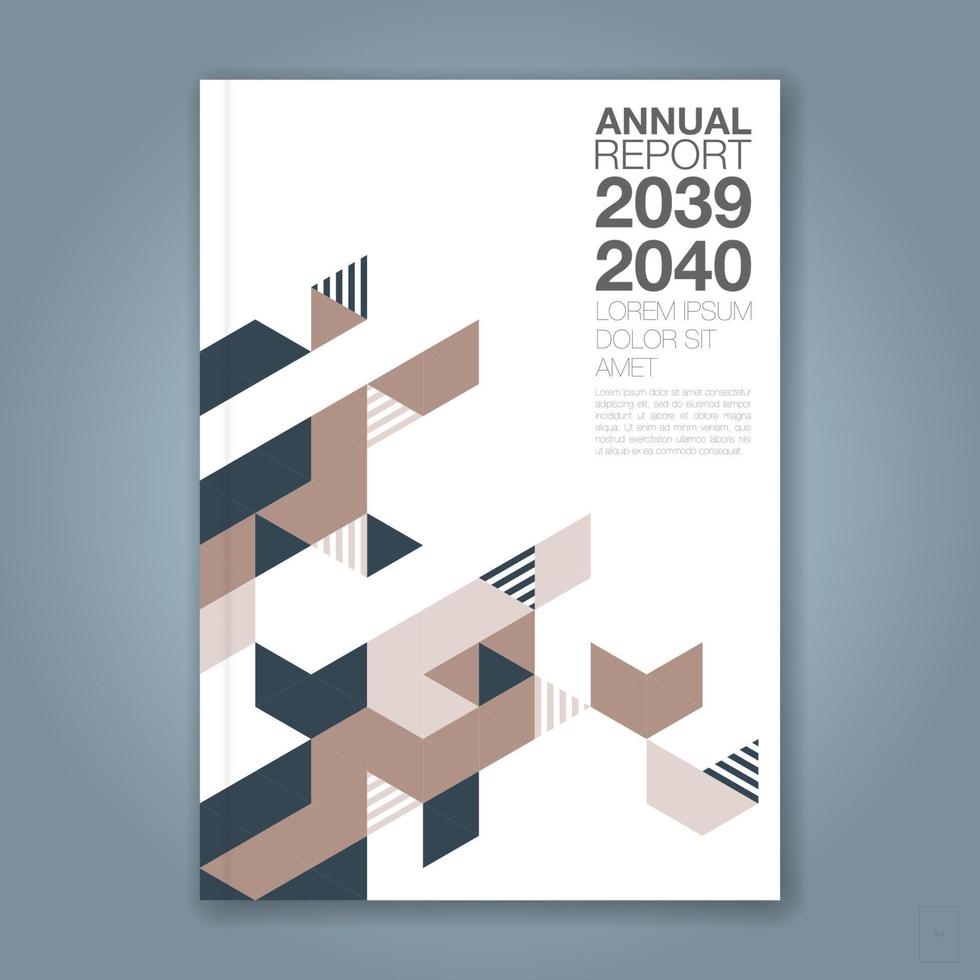 minimal geometric shapes design background for business annual report book cover brochure flyer poster vector