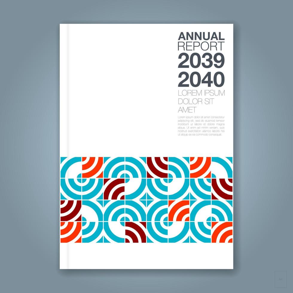 minimal geometric shapes design background for business annual report book cover brochure flyer poster vector