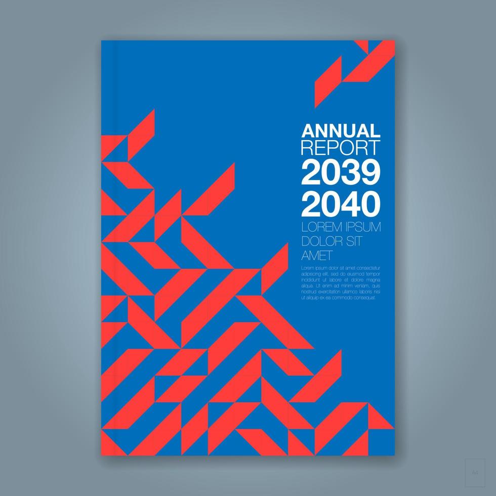 minimal geometric shapes design background for business annual report book cover brochure flyer poster vector