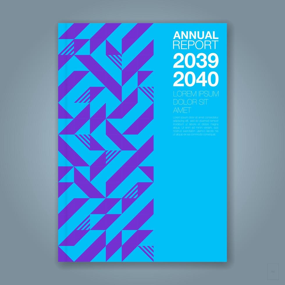 minimal geometric shapes design background for business annual report book cover brochure flyer poster vector