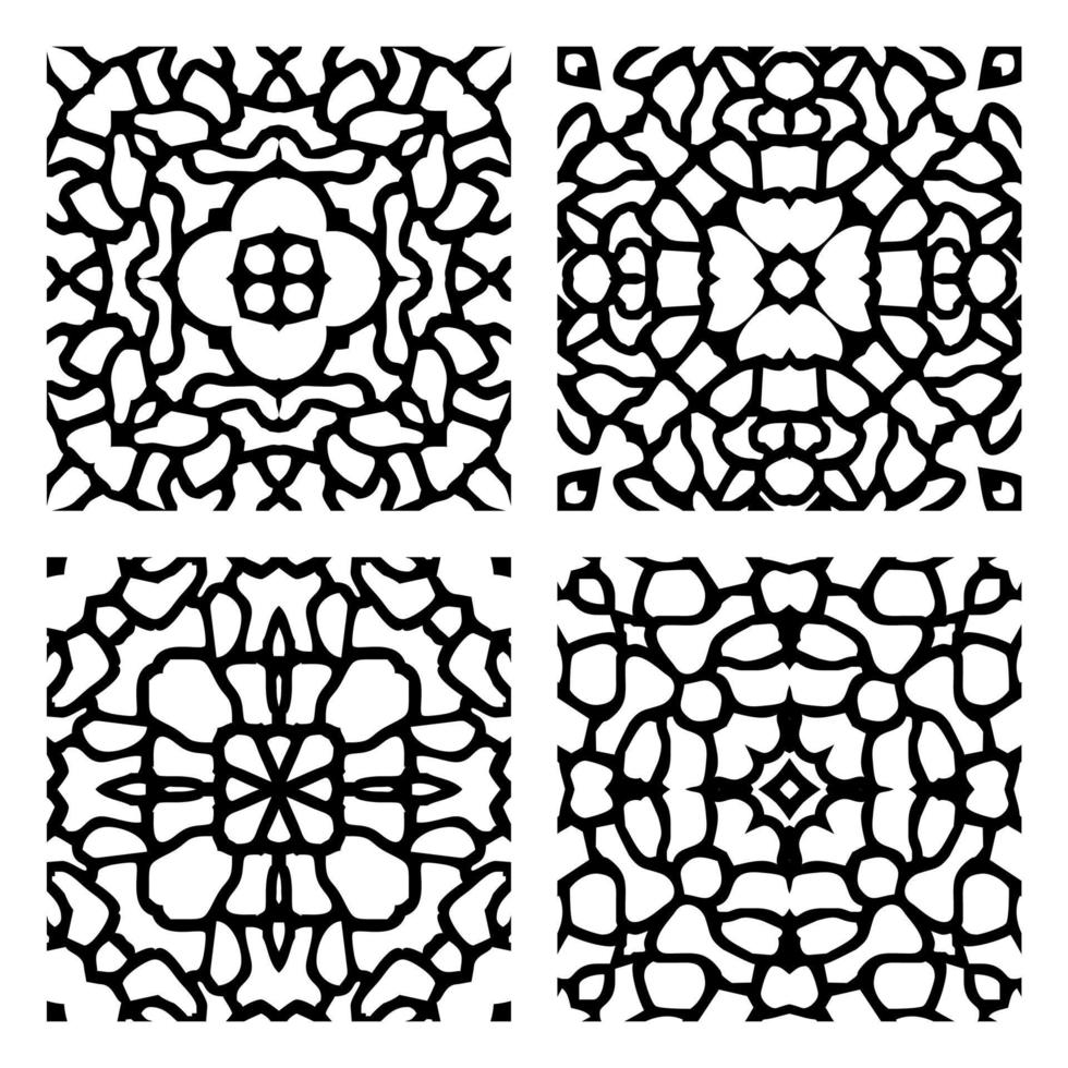 tiles patterns seamless design in Vector illustration Free Vector