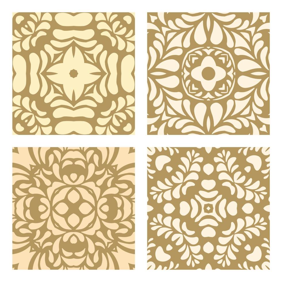 tiles patterns seamless design in Vector illustration Free Vector