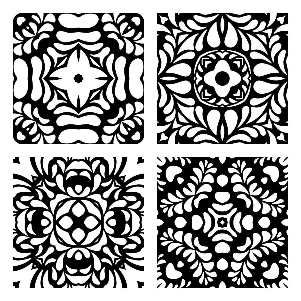 tiles patterns seamless design in Vector illustration Free Vector