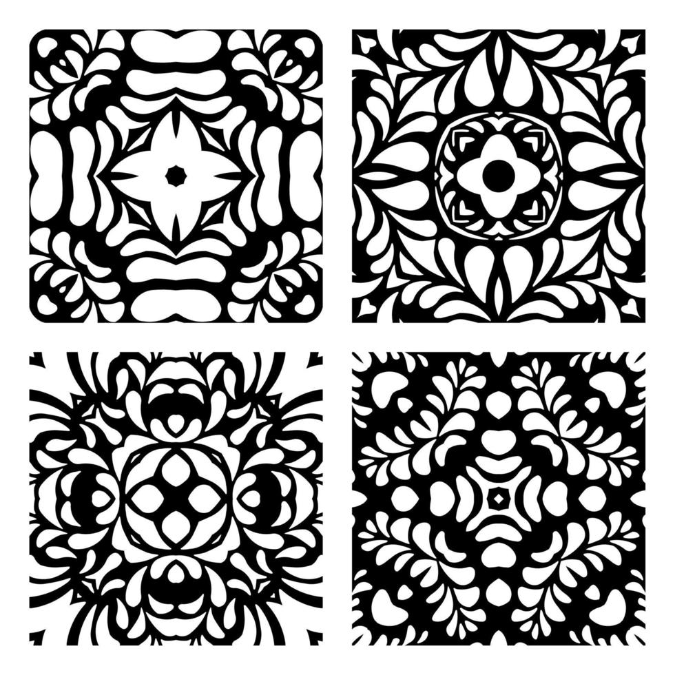 tiles patterns seamless design in Vector illustration Free Vector