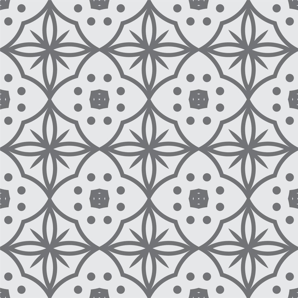 Tiles gray patterns seamless design in Vector illustration Free Vector